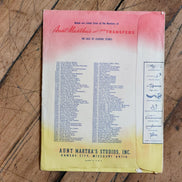 Vintage Aunt Martha's Hot Iron Transfer #3661 