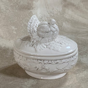 American Atelier Athena Turkey Covered Serving Dish, 1990s