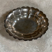 Oneida Silver-Plated Oval Scalloped Dish, Made in America
