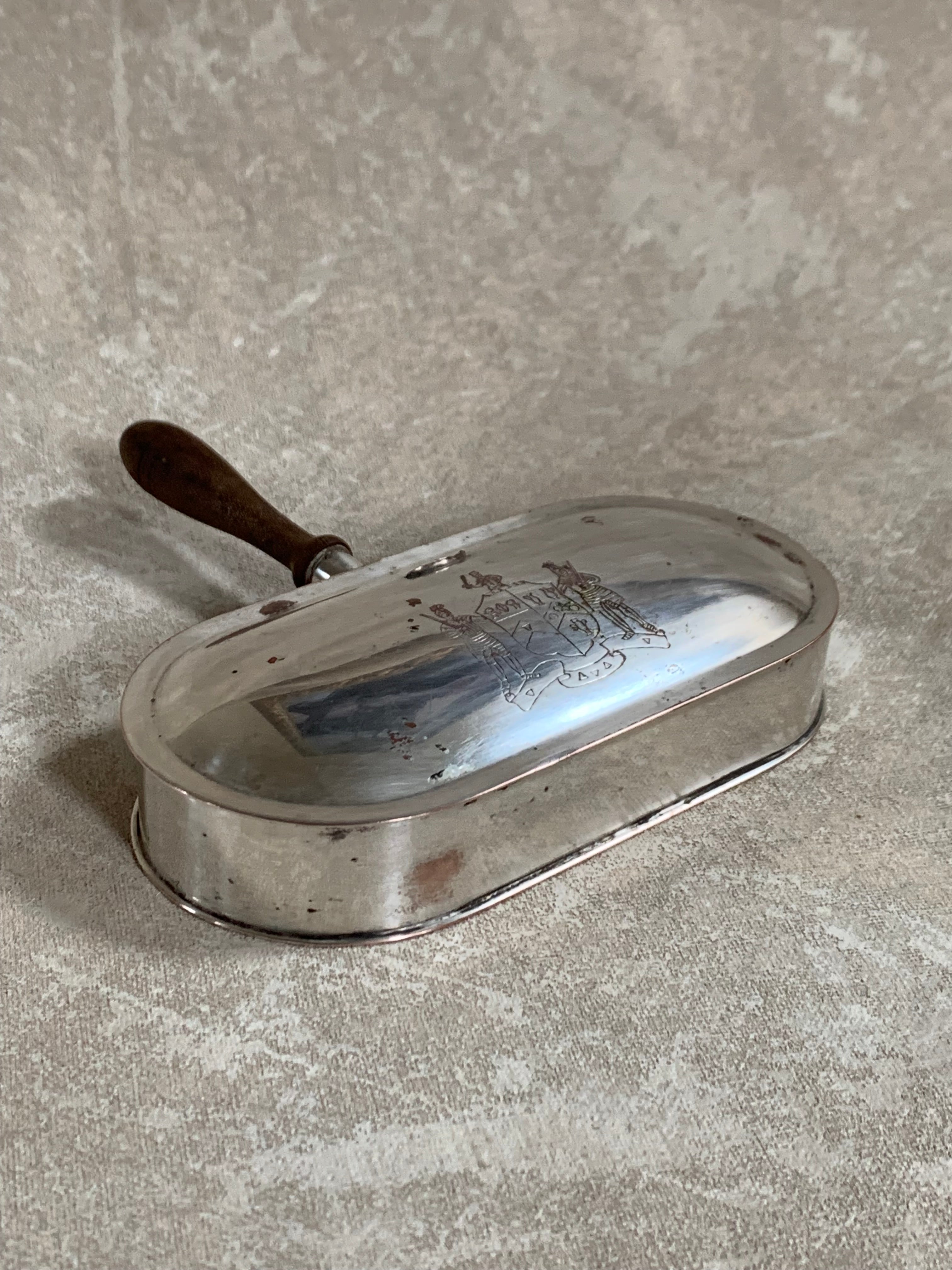 Silver-Plated Tobacco Box, Worshipful Company of Armourers and Brasiers, Victorian