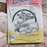 Vintage Aunt Martha's Hot Iron Transfer #3268 