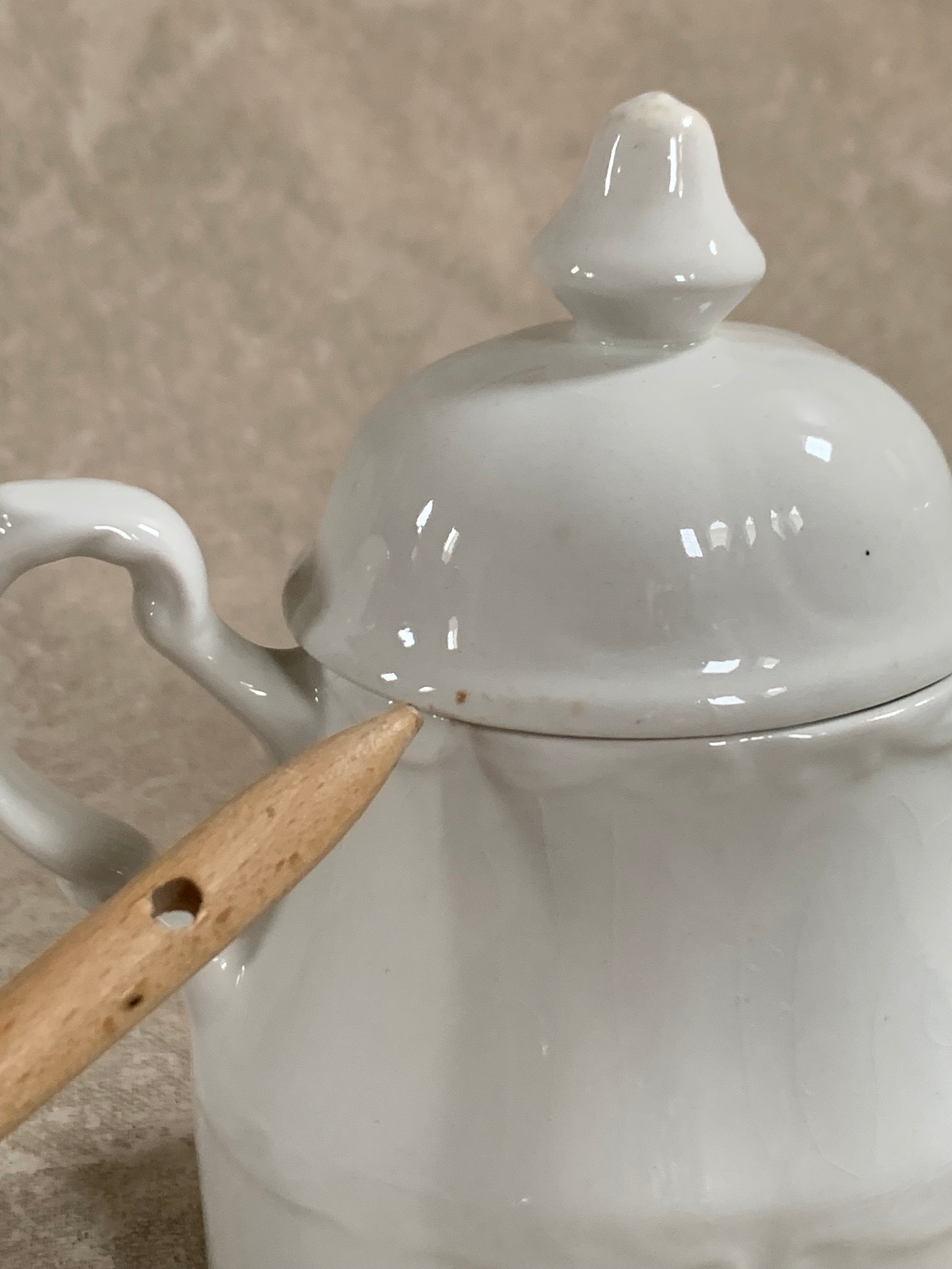 J&G Meakin Sterling Colonial Covered Sugar Bowl | English Ironstone | c. 1940s–1960s
