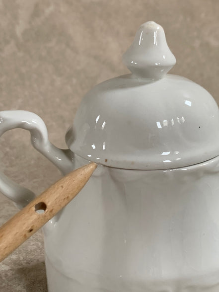 J&G Meakin Sterling Colonial Covered Sugar Bowl | English Ironstone | c. 1940s–1960s