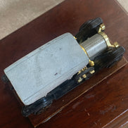 Edwardian Touring Car Miniature | Hinged Walnut Display Box | Felt-Lined | Brass Hardware | 1905–1915