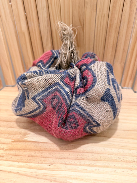 Handmade Upcycle Pumpkin, Potato Print