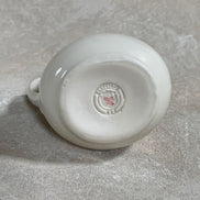 Arabia Finland Pomona Blueberry Creamer | Raija Uosikkinen | Cobalt Band | Scalloped Rim | Finnish Porcelain | Mid-Century Scandinavian | Made in Finland