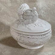 American Atelier Athena Turkey Covered Serving Dish, 1990s