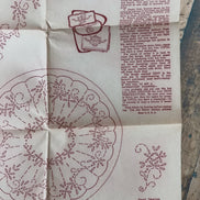 Vintage Aunt Martha's Hot Iron Transfer #3661 