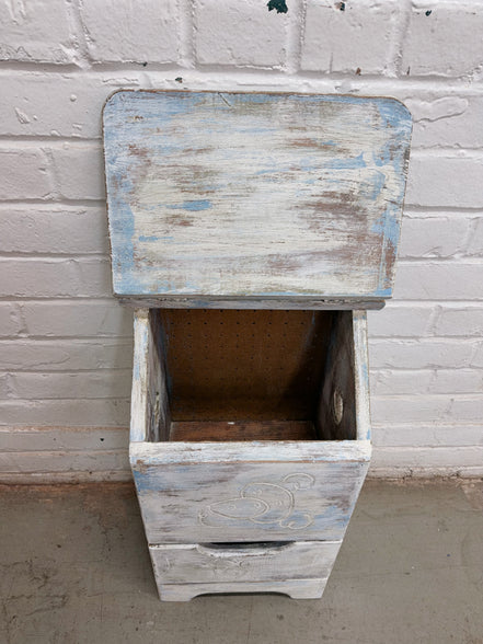 Taters and Onions Wooden Bin
