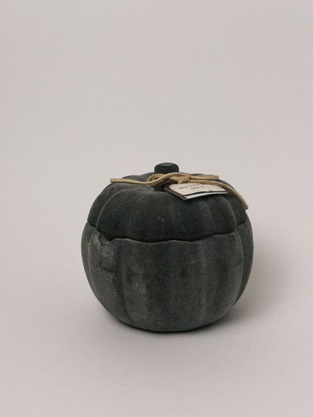Burgundy Pumpkin Candle Jar