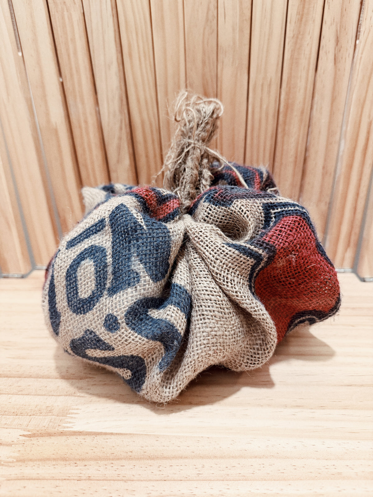 Handmade Upcycle Pumpkin, Potato Print