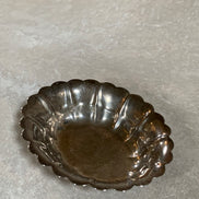 Oneida Silver-Plated Oval Scalloped Dish, Made in America