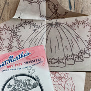 Vintage Aunt Martha's Hot Iron Transfer #3268 
