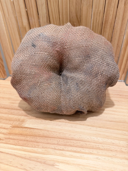 Handmade Upcycle Pumpkin, Burlap