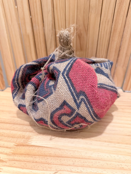 Handmade Upcycle Pumpkin, Potato Print