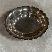 Oneida Silver-Plated Oval Scalloped Dish, Made in America