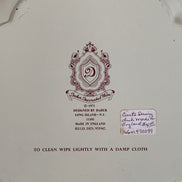 Daher Decorated Ware Bird and Cherry Tin Serving Tray, 1971