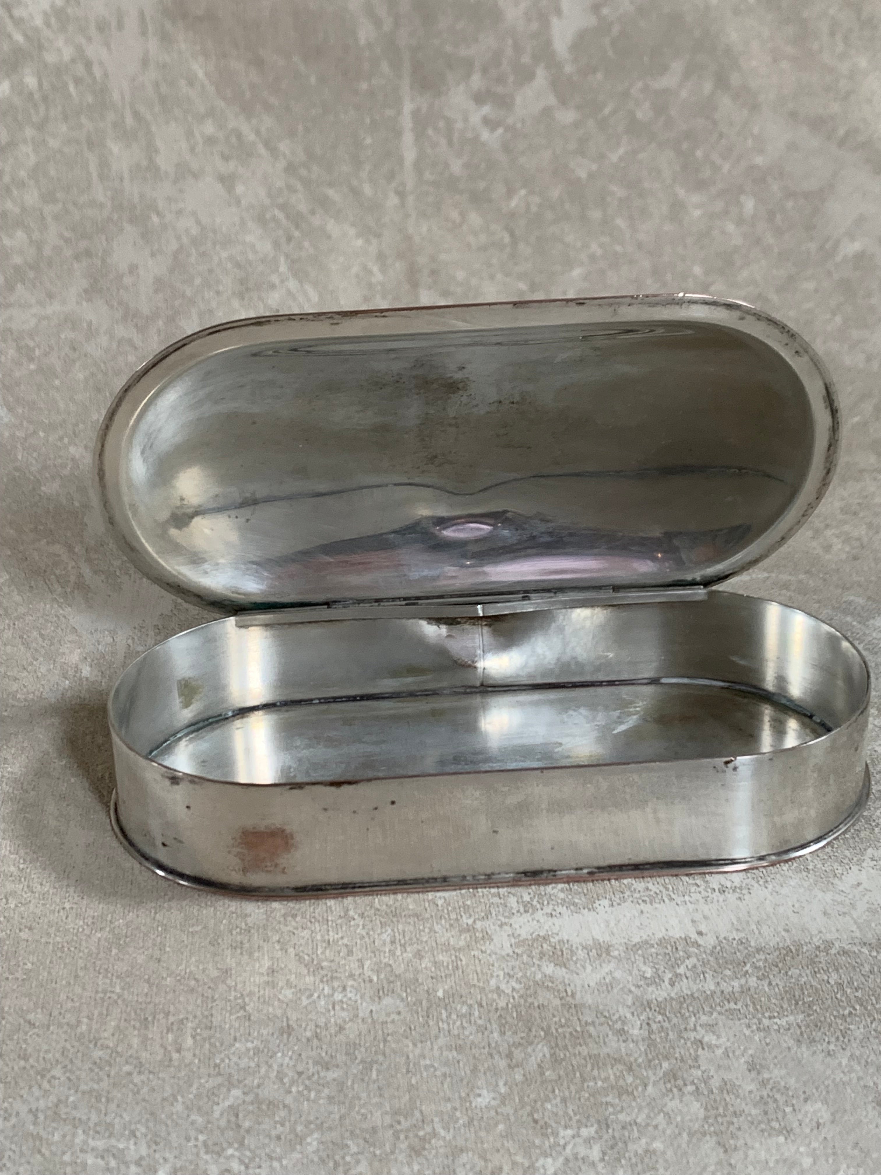 Silver-Plated Tobacco Box, Worshipful Company of Armourers and Brasiers, Victorian