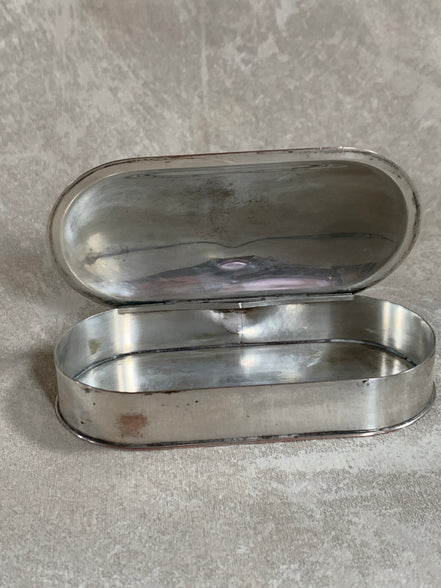 Silver-Plated Tobacco Box, Worshipful Company of Armourers and Brasiers, Victorian