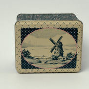 Dutch Windmill Decorative Tin