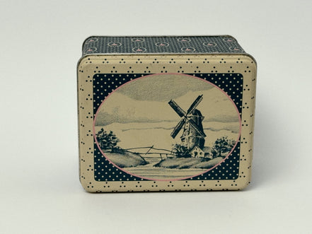 Dutch Windmill Decorative Tin