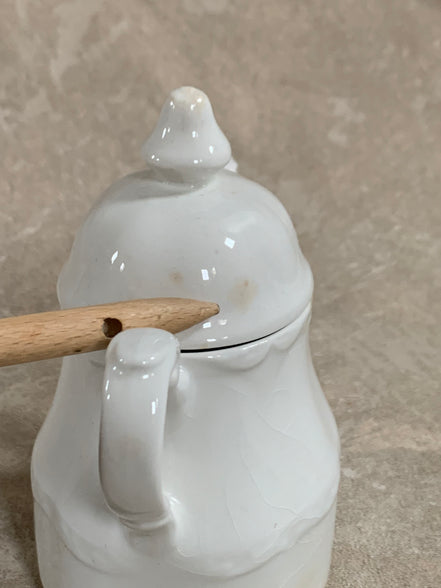 J&G Meakin Sterling Colonial Covered Sugar Bowl | English Ironstone | c. 1940s–1960s