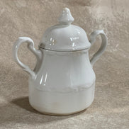 J&G Meakin Sterling Colonial Covered Sugar Bowl | English Ironstone | c. 1940s–1960s