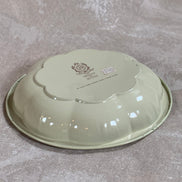 Daher Decorated Ware Bird and Cherry Tin Serving Tray, 1971