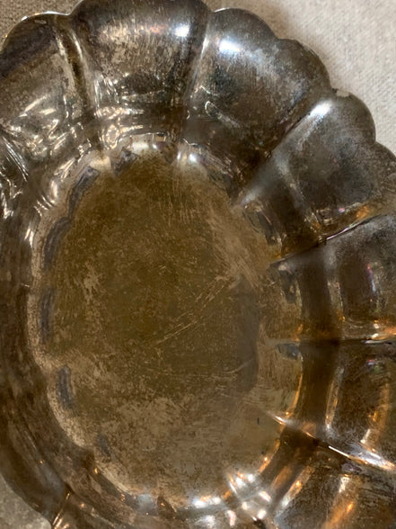 Oneida Silver-Plated Oval Scalloped Dish, Made in America