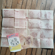 Vintage Aunt Martha's Hot Iron Transfer #3254 