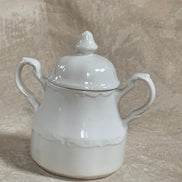 J&G Meakin Sterling Colonial Covered Sugar Bowl | English Ironstone | c. 1940s–1960s