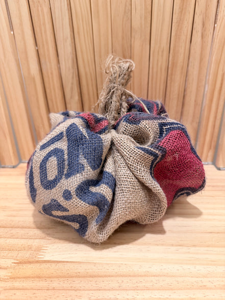 Handmade Upcycle Pumpkin, Potato Print