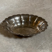Oneida Silver-Plated Oval Scalloped Dish, Made in America