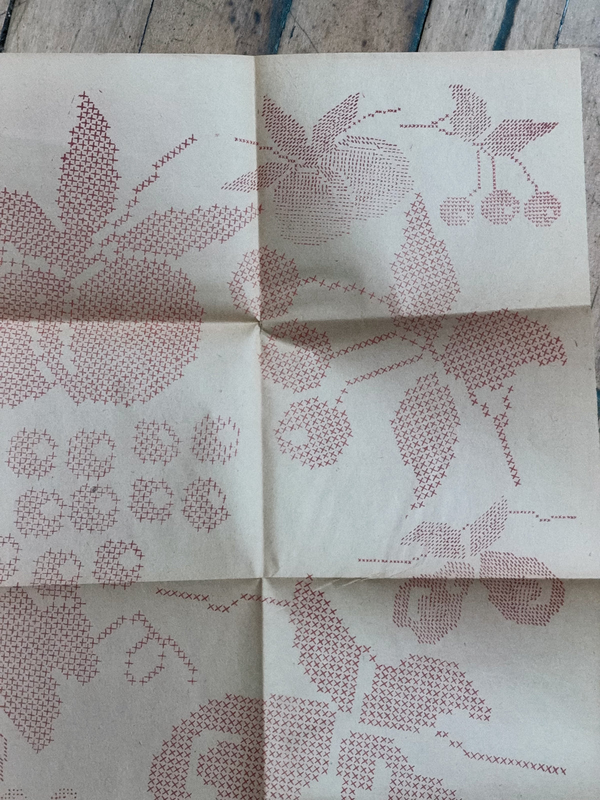 Vintage Aunt Martha's Hot Iron Transfer #9360 
