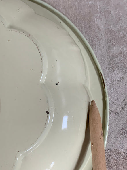 Daher Decorated Ware Bird and Cherry Tin Serving Tray, 1971