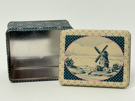Dutch Windmill Decorative Tin