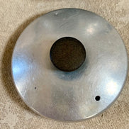 Bakelite handle rivet detail on Carlton teapot — original hardware, no cracks, Bulpitt & Sons Birmingham
