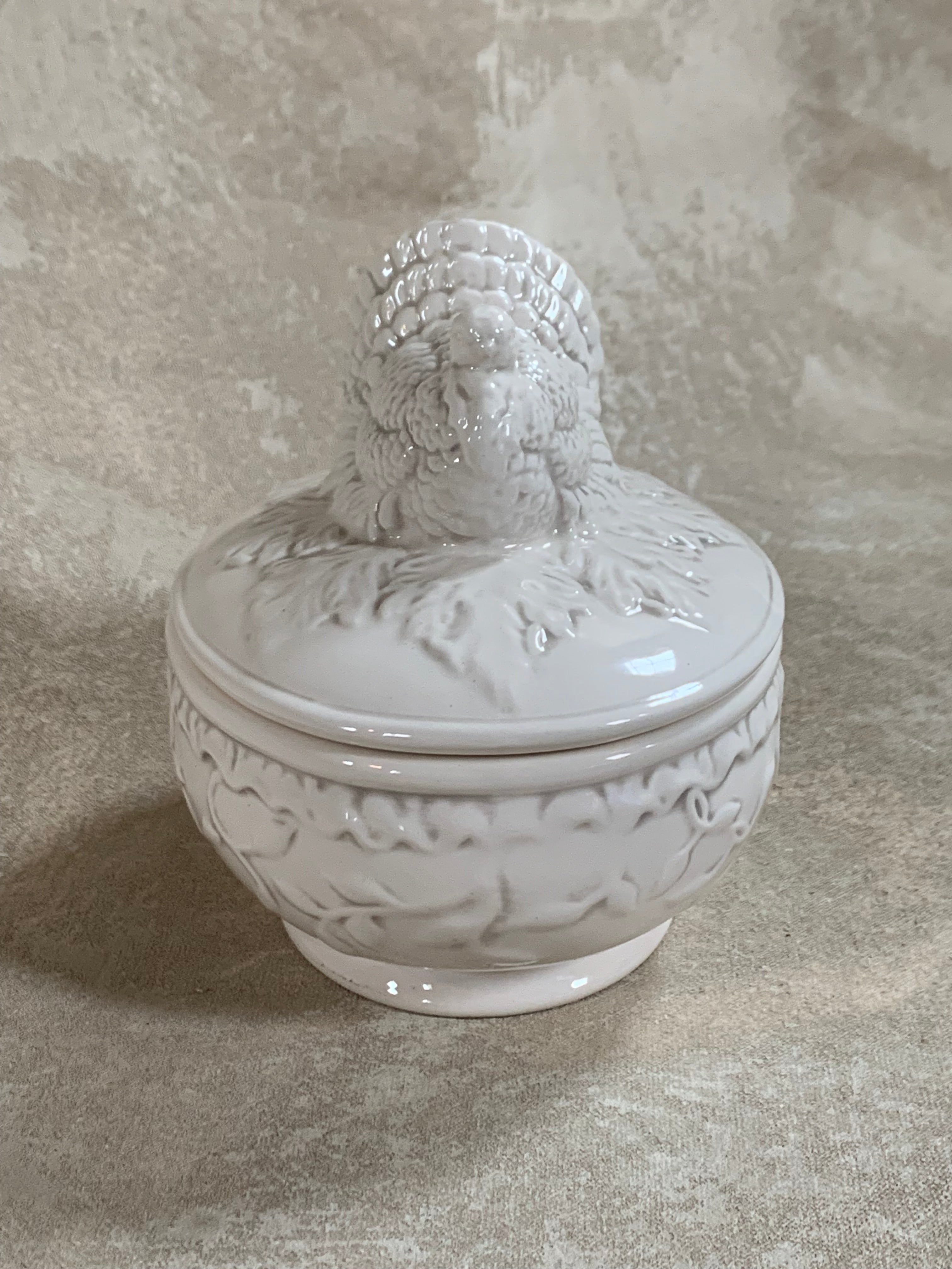 American Atelier Athena Turkey Covered Serving Dish, 1990s