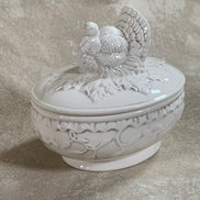 American Atelier Athena Turkey Covered Serving Dish, 1990s