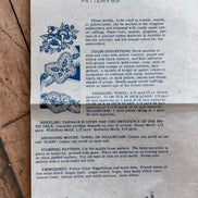 Vintage Hot Iron Transfer Pattern 831 