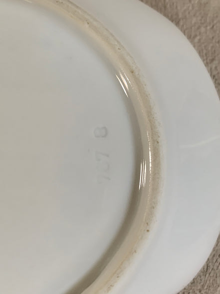 Bing & Grøndahl B&G Denmark Porcelain Trinket Dish | Sailboat Maritime Scene | Grisaille Underglaze | Made in Denmark | Model 474 | Danish Porcelain Collectible