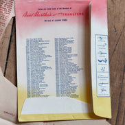 Vintage Aunt Martha's Hot Iron Transfer #9714 