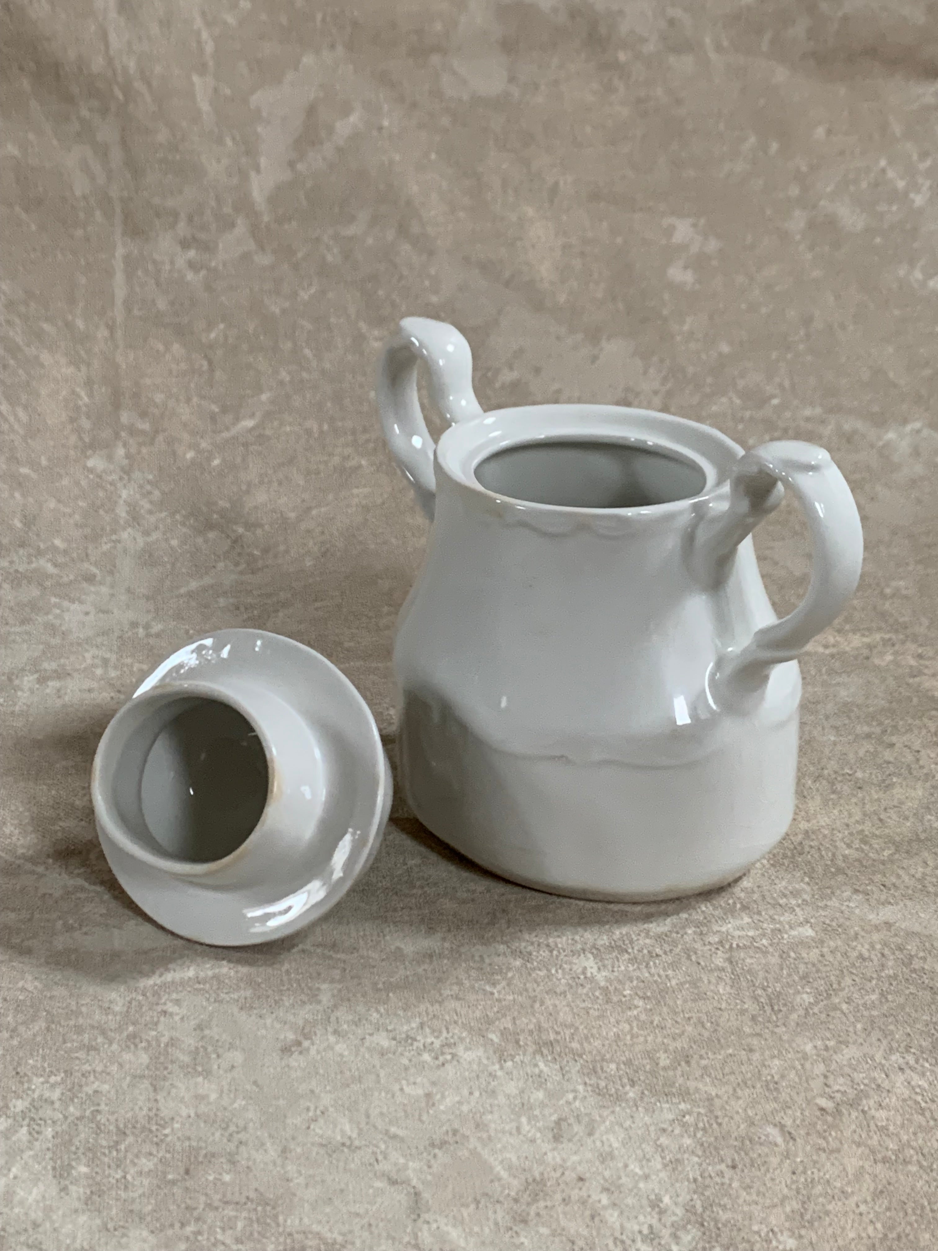 J&G Meakin Sterling Colonial Covered Sugar Bowl | English Ironstone | c. 1940s–1960s