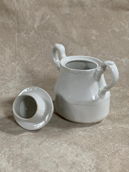 J&G Meakin Sterling Colonial Covered Sugar Bowl | English Ironstone | c. 1940s–1960s