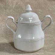 J&G Meakin Sterling Colonial Covered Sugar Bowl | English Ironstone | c. 1940s–1960s