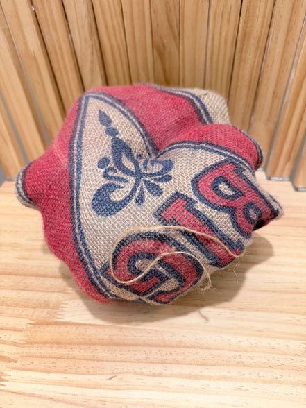 Handmade Upcycle Pumpkin, Potato Print