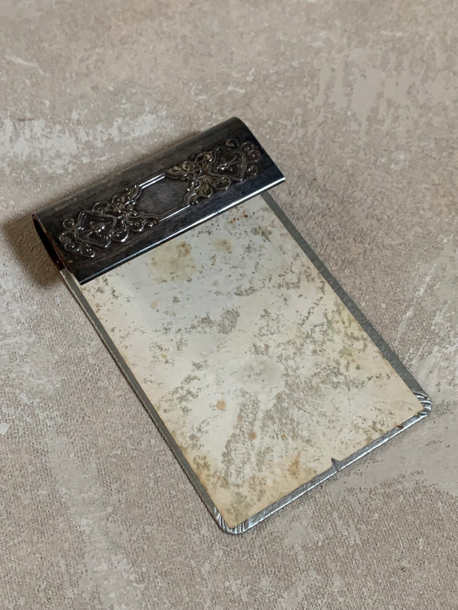 Gorham EP Silver-Plated Memo Notepad Holder, Pattern YC53