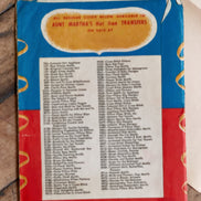 Vintage Aunt Martha's Hot Iron Transfer #9360 