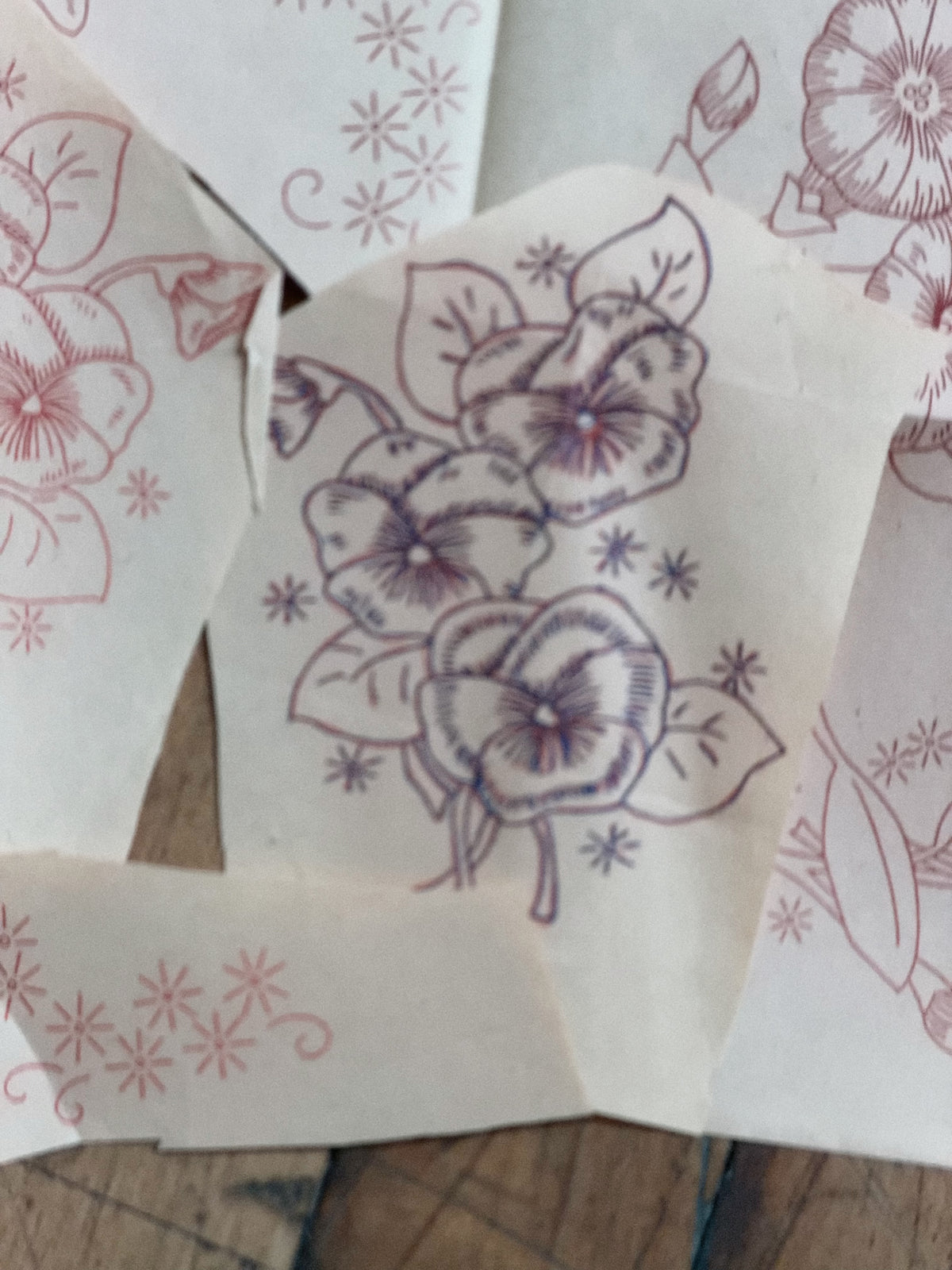 Vintage Aunt Martha's Hot Iron Transfer #3254 