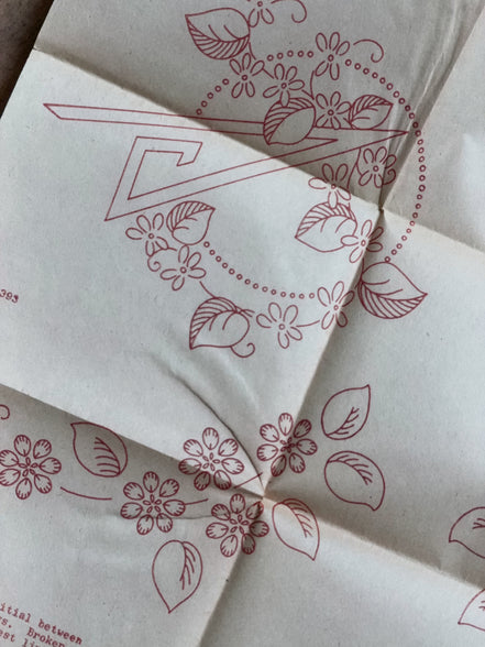 Vintage Aunt Martha's Hot Iron Transfer #3393 "Pillow Slips, Alphabet," His & Hers Monogram Embroidery Pattern